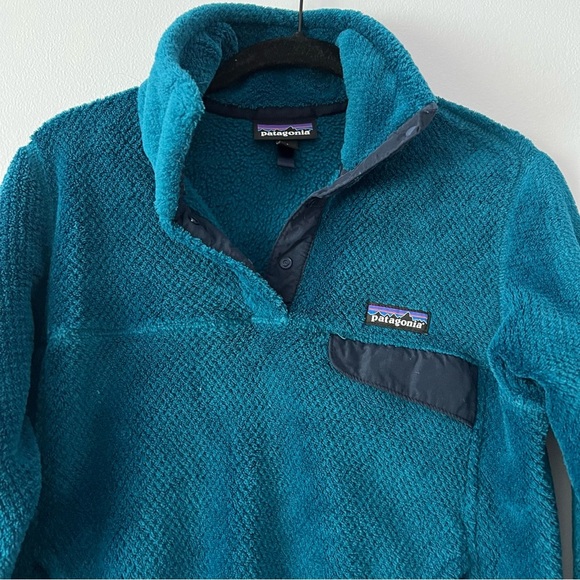 Patagonia Women's Re-tool Snap T Fleece Pullover Small - Picture 2 of 11